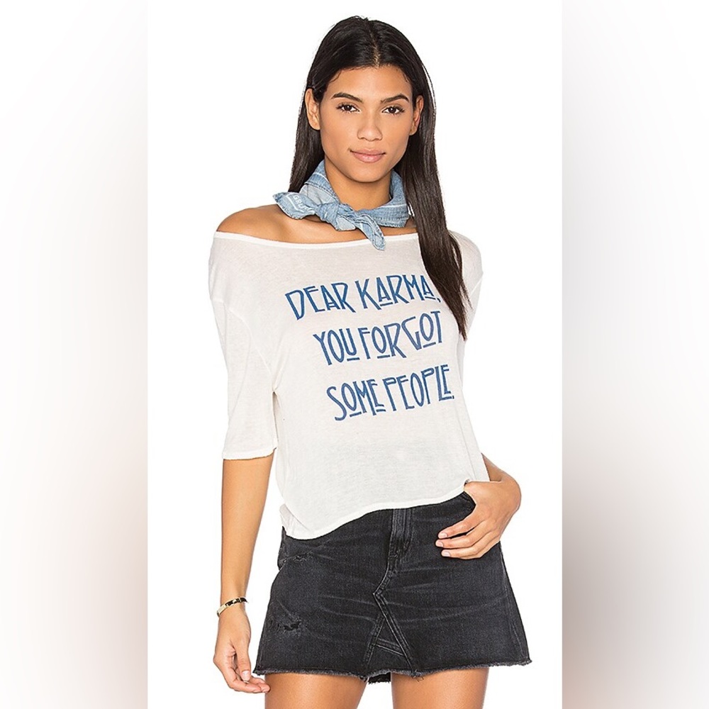 NWT Daydreamer nation karma tee white